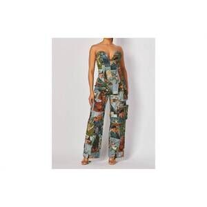 NEW RED VELVET get lost corset top with pants set in multi color